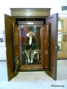 Jeremy Bentham auto icon and head